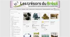 Desktop Screenshot of lestresorsdubresil.com